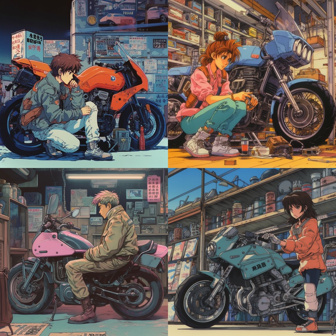 Retro Rumble: Middle Road Chronicles in Animated 80s Style