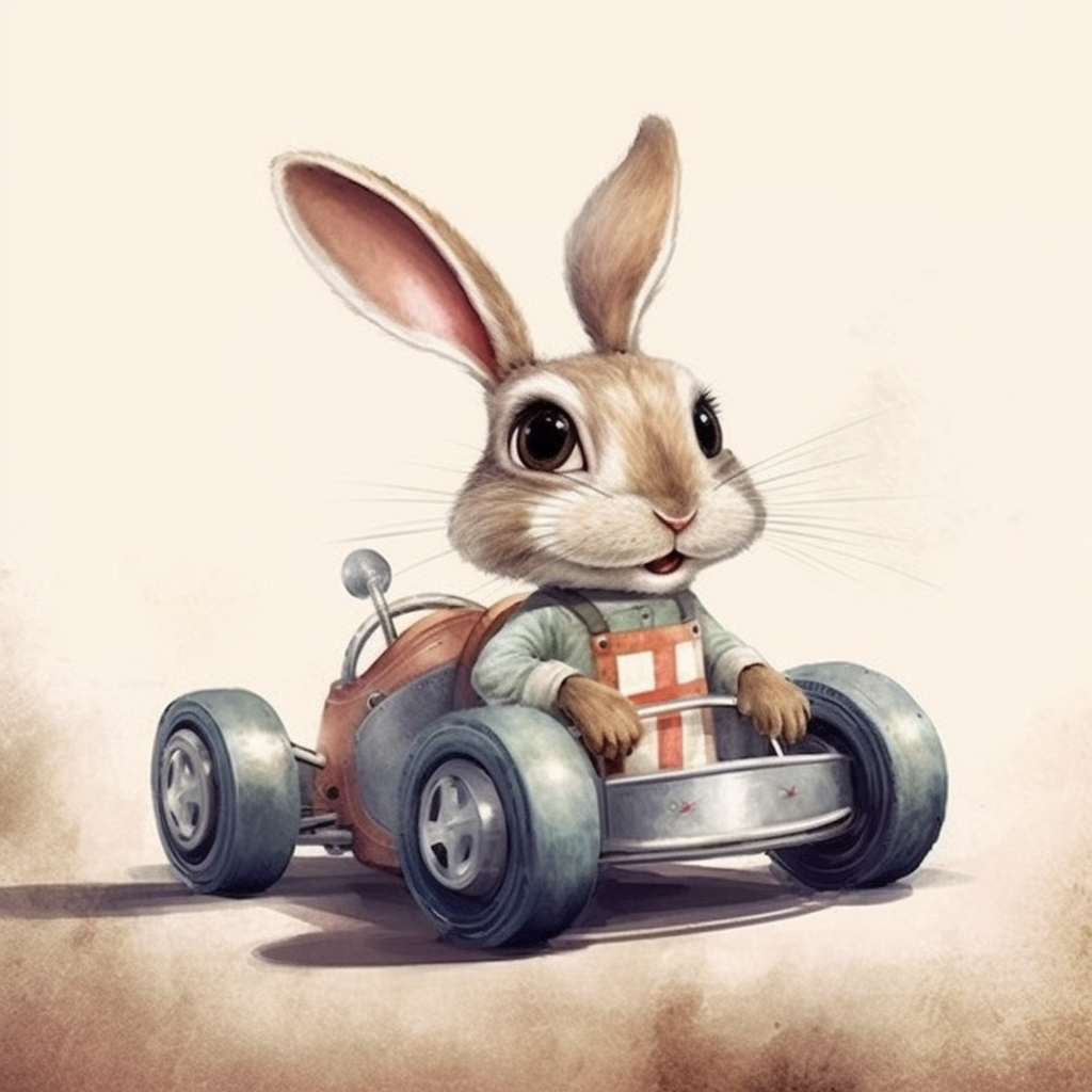 Children's Book Characters Blending Vehicles and Animals