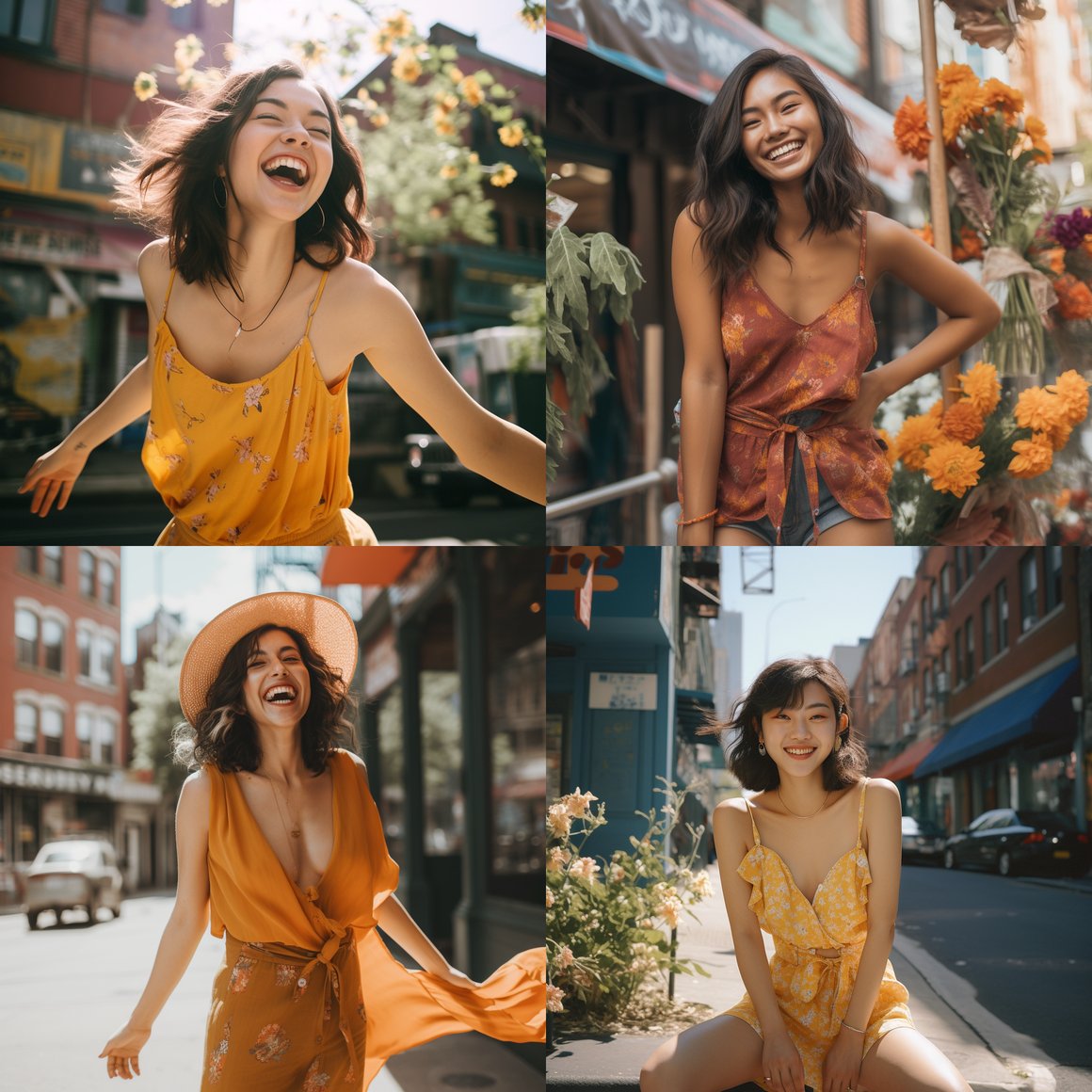 City Sunshine: Lily's Summer Adventure Snapshot
