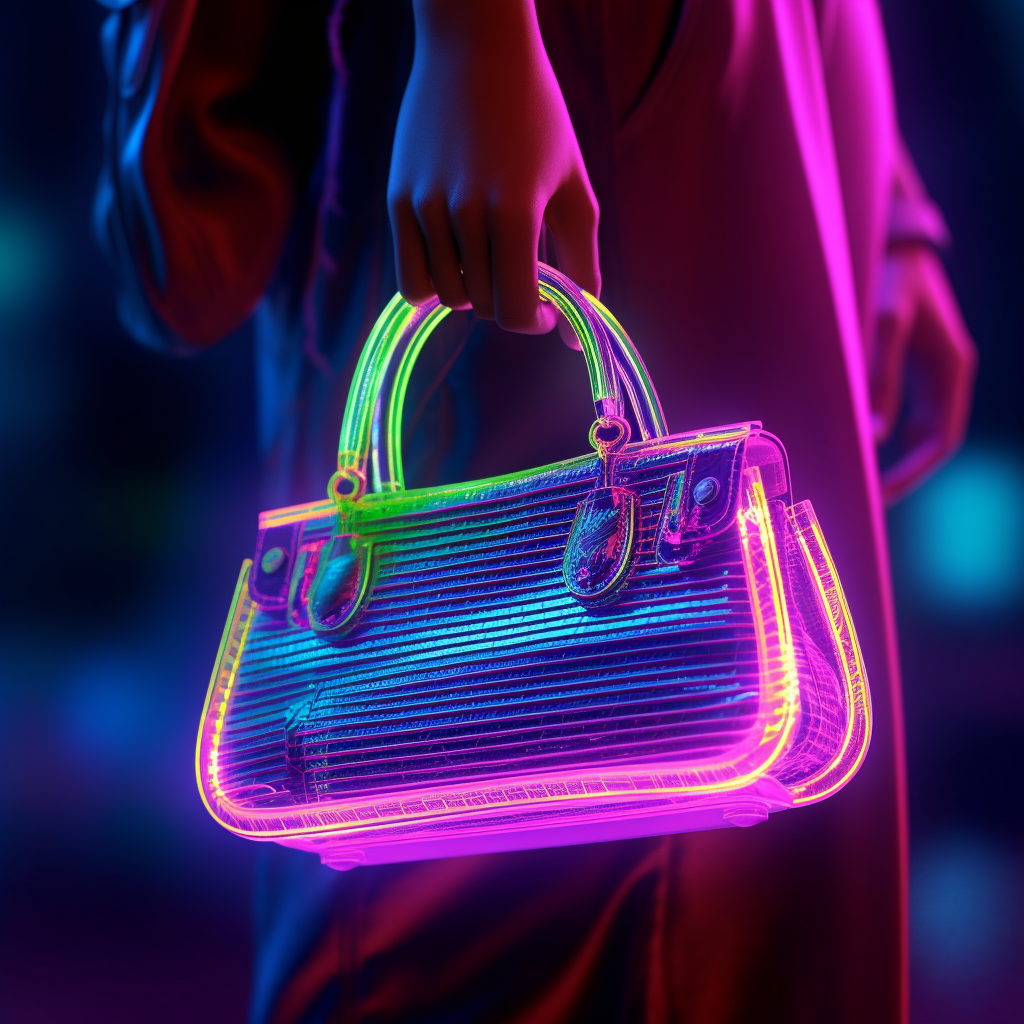 Neon Odyssey: A Visual Journey in 3D