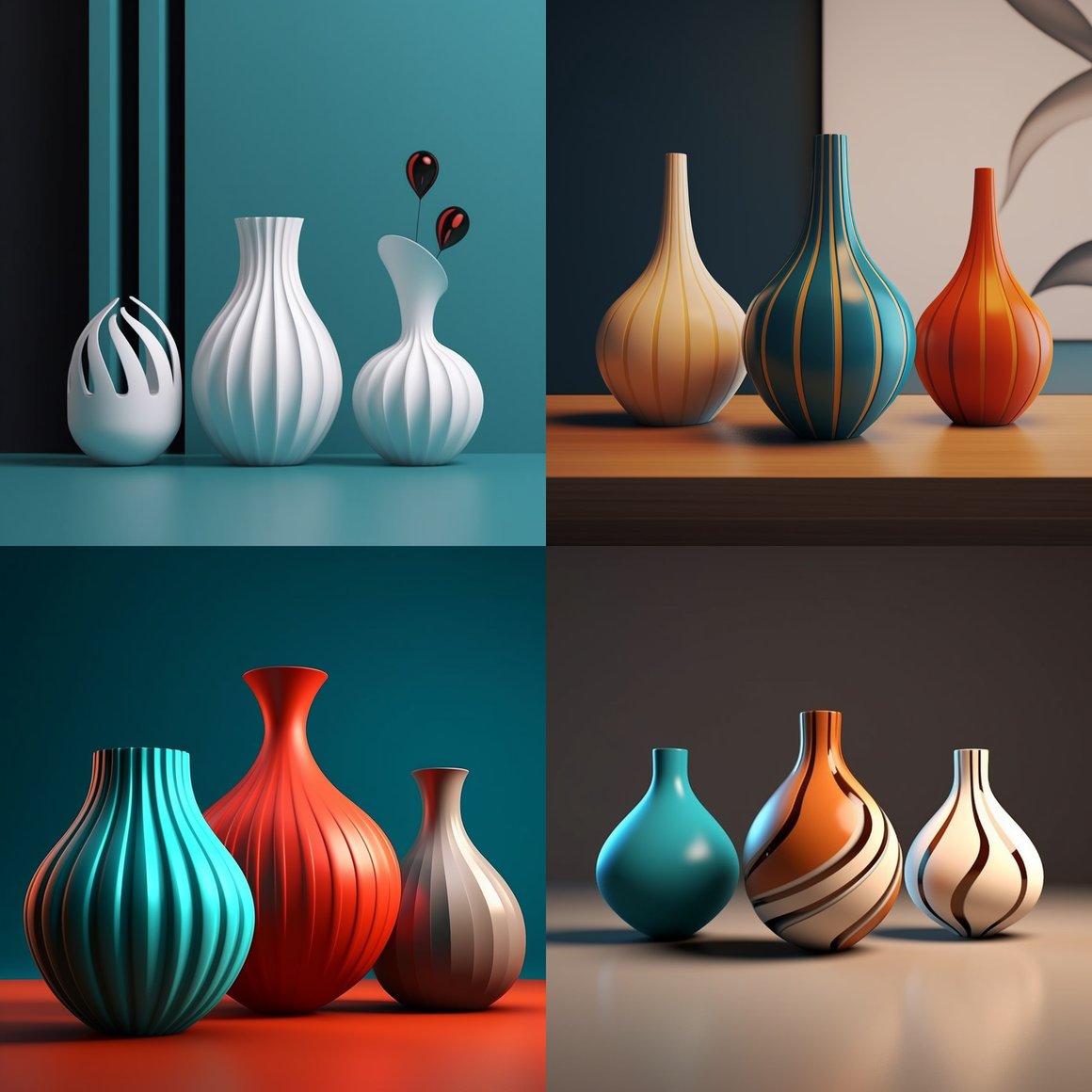 Retro Vision 3D Logo Design for 3Dakor