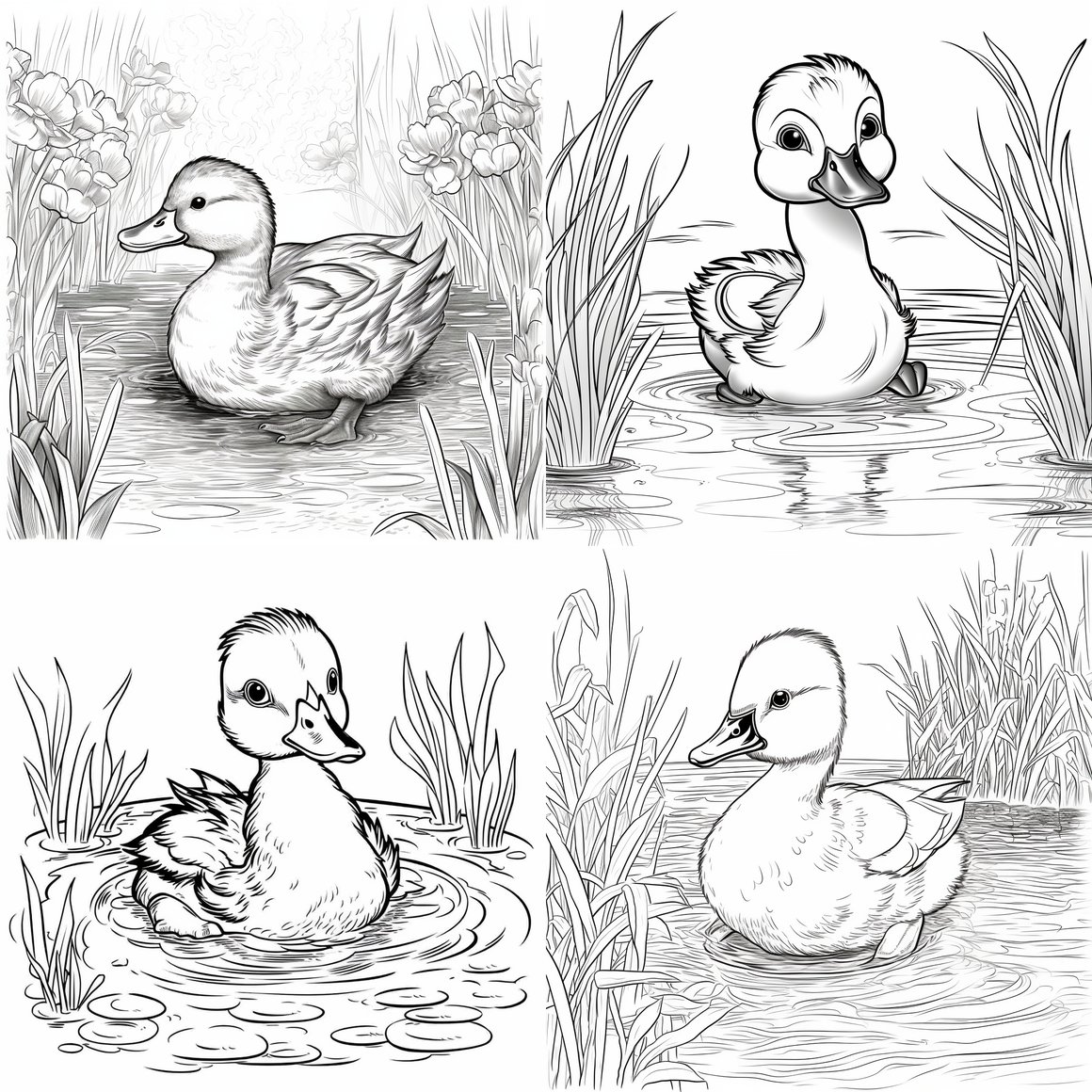 A Simple Coloring Page Design