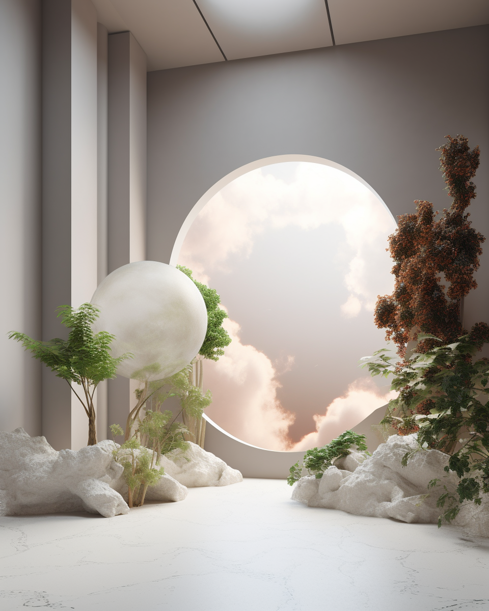 A Surreal Indoor Voyage in High Resolution