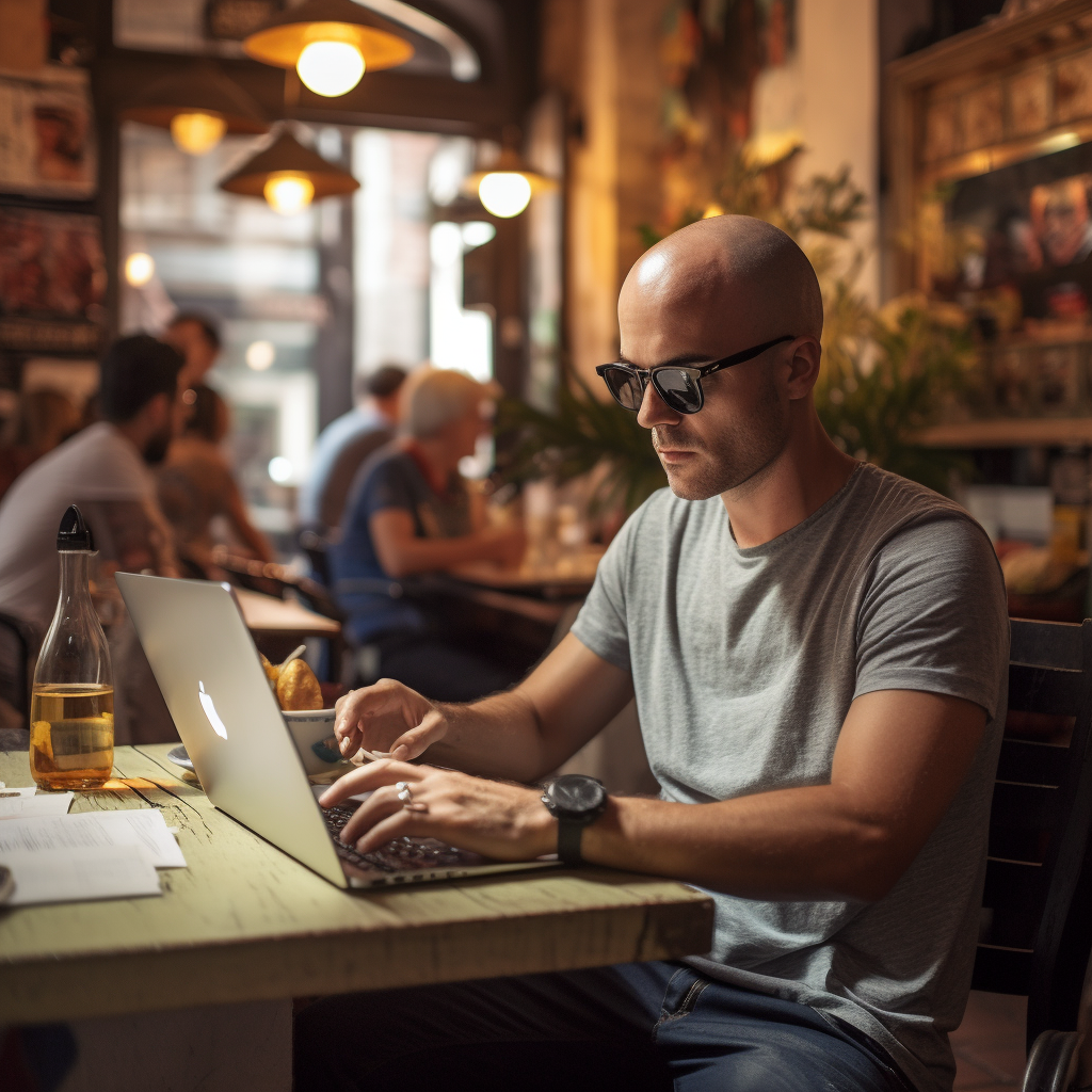 Midday Hustle in an Italian Bistro: A Bar Owner's Life