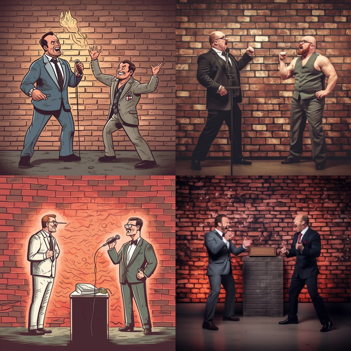 Clash of Comedic Titans: The Ultimate Roast Battle