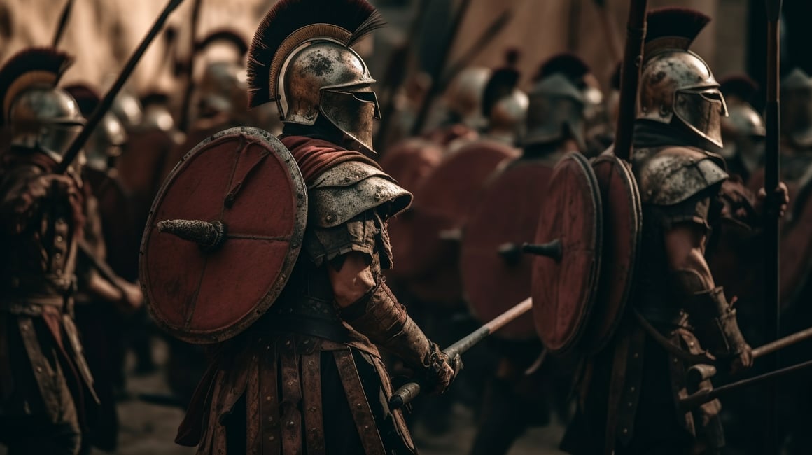 Cinematic Exploration of Ancient Roman versus Greek Warfare