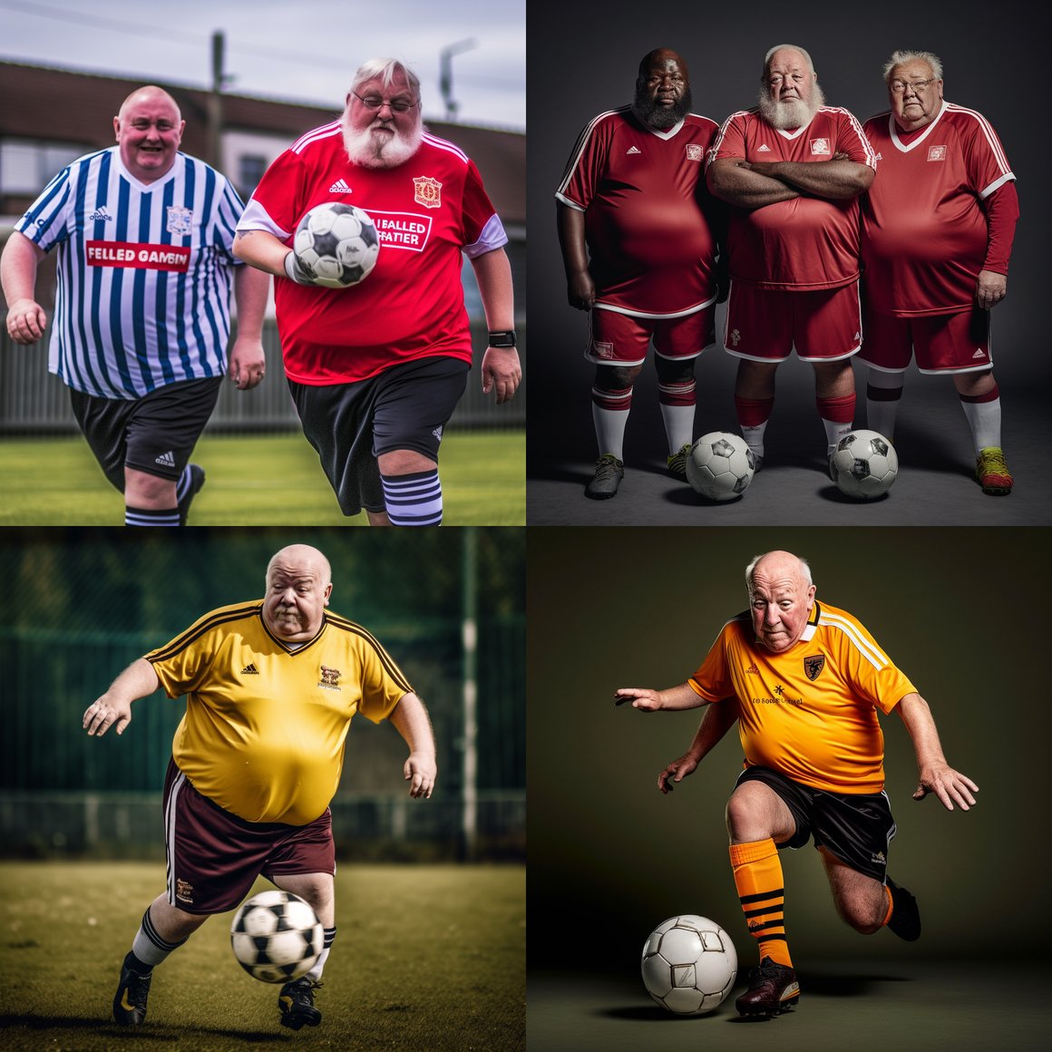 A Tale of a Unique Elderly Football Team