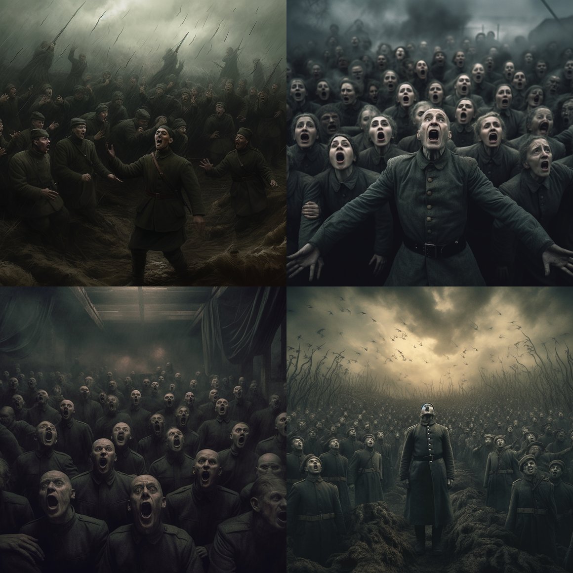 Harmonies Amidst Havoc: A WWII Gothic Choir Experience