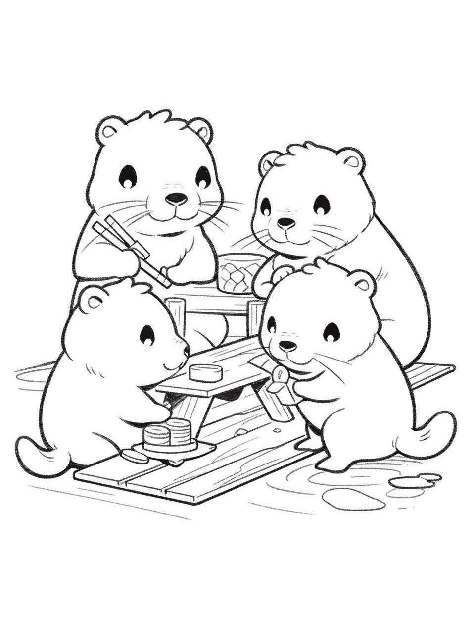 Children's Coloring Book - Midway Point