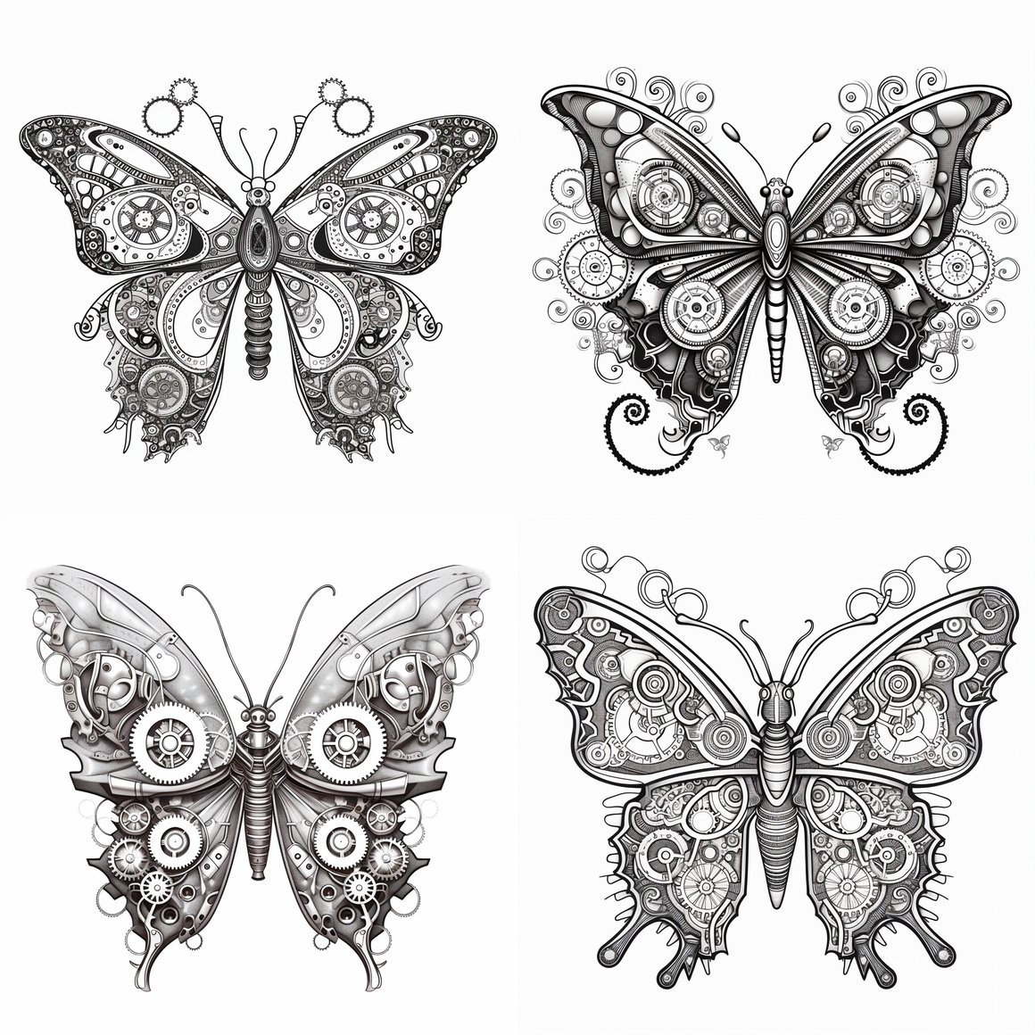 Monochrome Vector Coloring Page