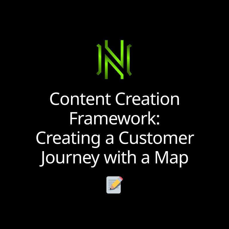 Content Creation Framework: Creating a Customer Journey with a Map