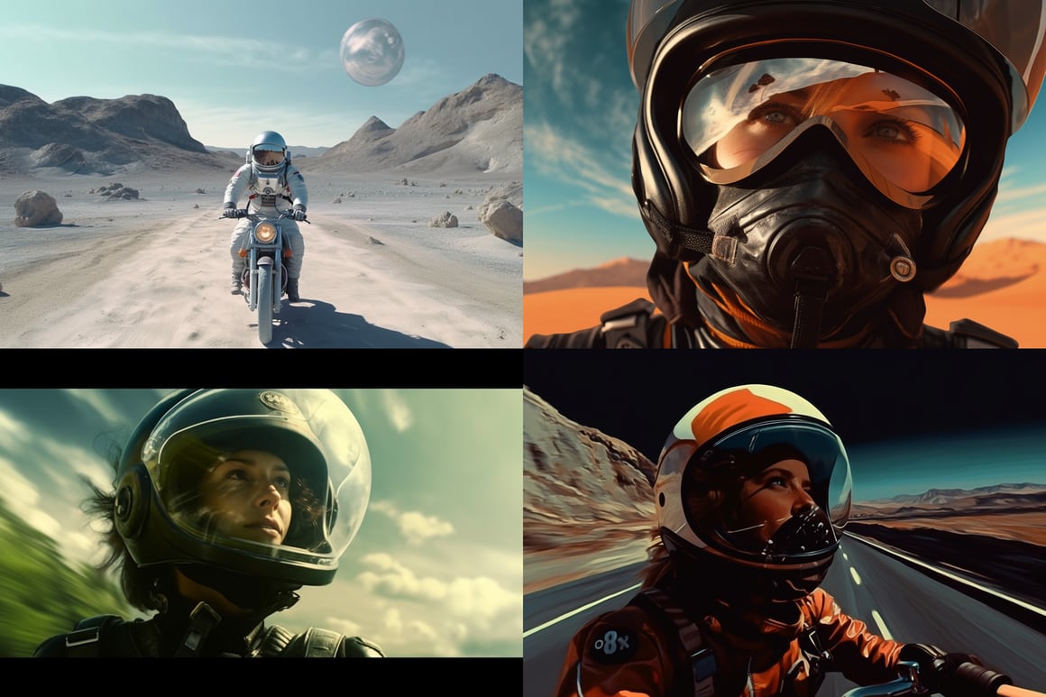 Retro-Futuristic Space Odyssey: A Cinematic Journey
