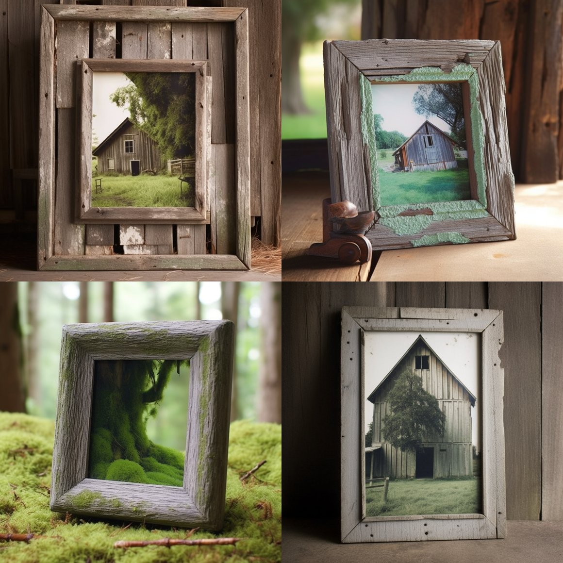Nature's Artistry: Photogenic Wilderness in a Rustic Frame