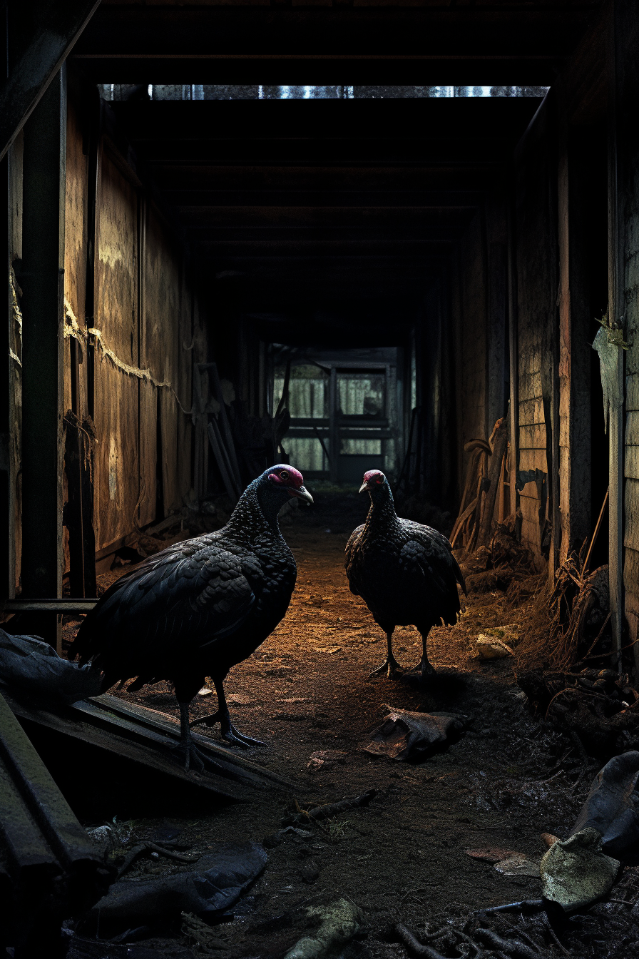 A Turkey's Nightmare - Mid Journey Snapshot