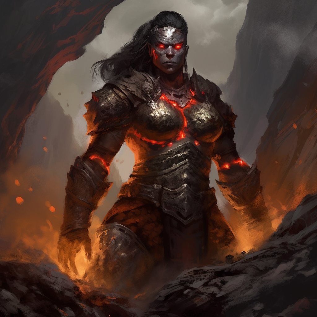 Subterranean Sorceress: The Magma Monarch