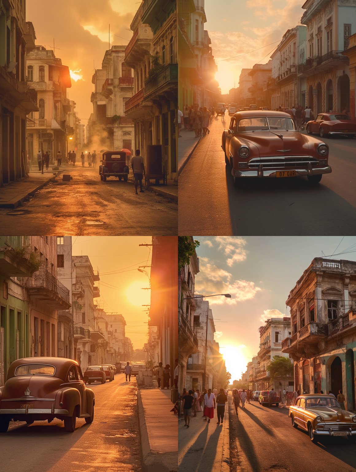 Havana Twilight: A 1900s Journey Through Lens