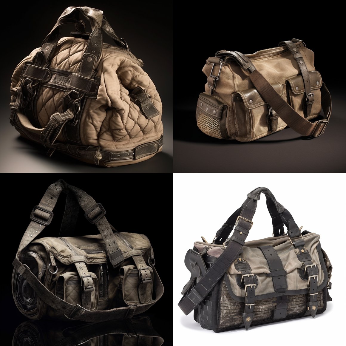 Detailed Description of Roberto Cavalli Sporty-Chic Baguette Bag