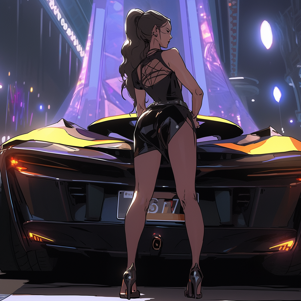 Neon Glamour: A Sci-Fi Soiree