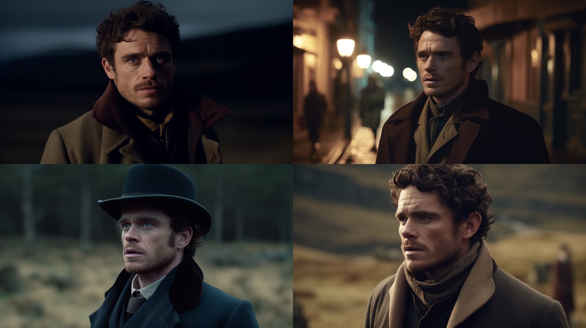 Cinematic Portrayal of Richard Madden by Paul Thomas Anderson