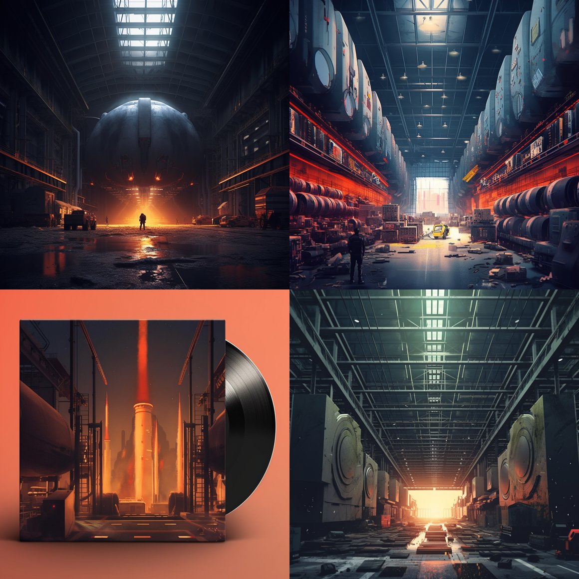 Artillery Rhythm: A Mid-Journey into Cyberpunk Futurism