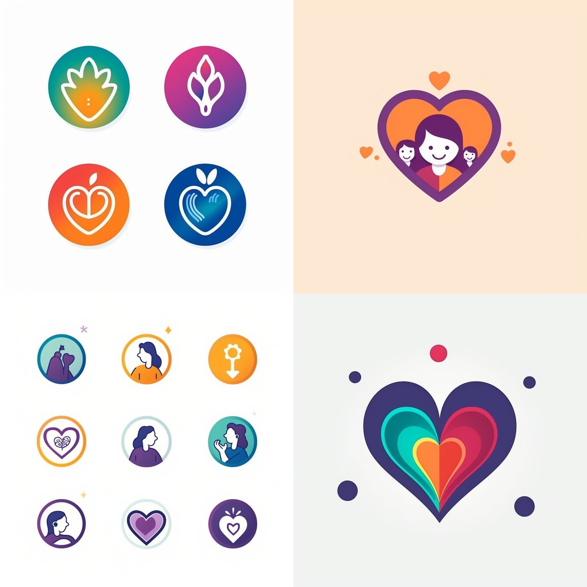 NDIS Support Company Logo Design Phase