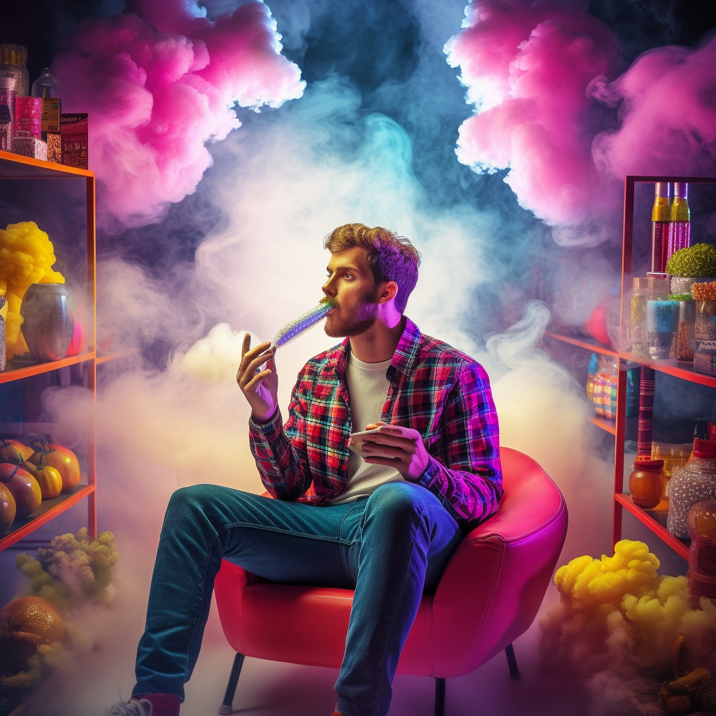 Neon Dreams: Vape and Video Games Junction
