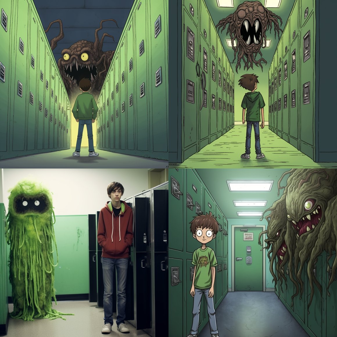 Haunting Awakening in High School Halls