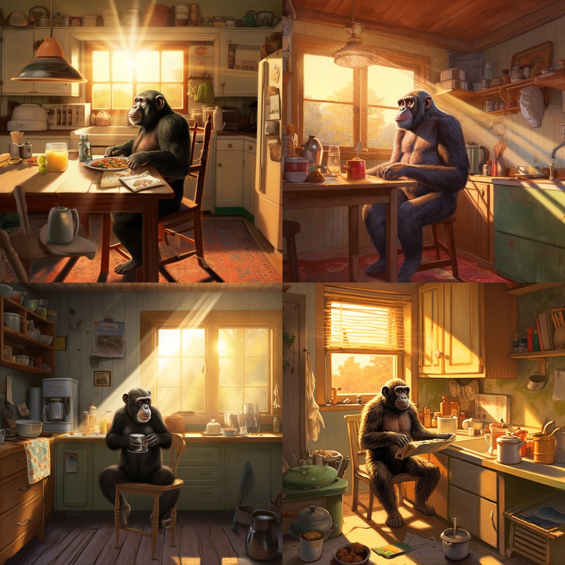 Chimp's Scandinavian Sunrise Breakfast