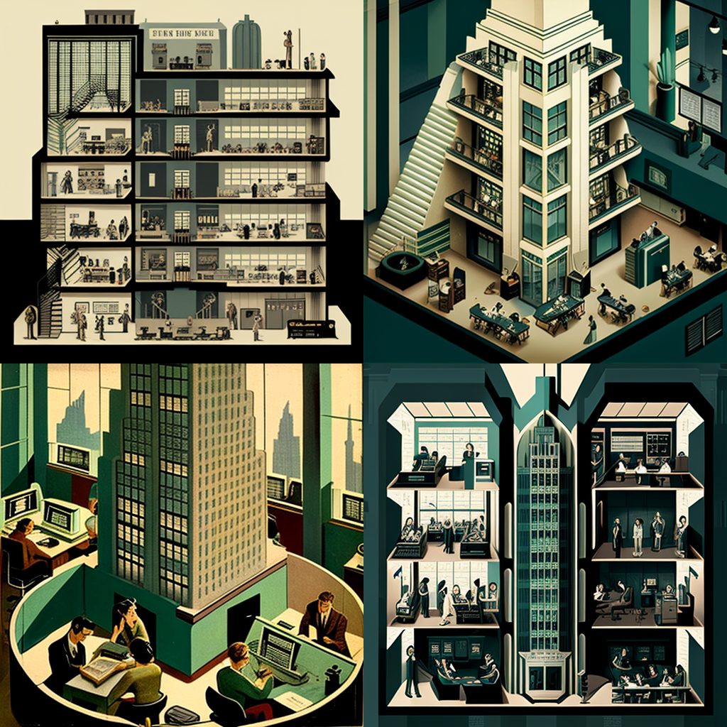 Art Deco Manhattan Office Adventure
