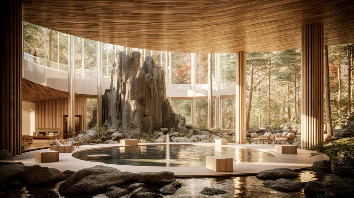 Harmonious Fusion: Kengo Kuma's Eco-Friendly Modern Design