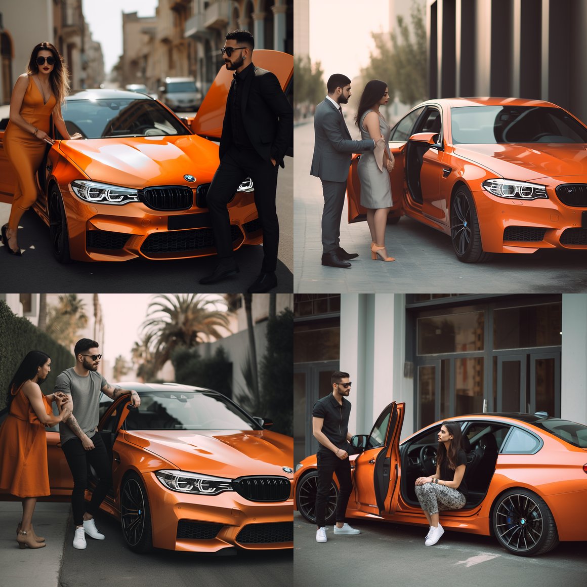 Chivalry in a Saphir Orange BMW: An Interlude
