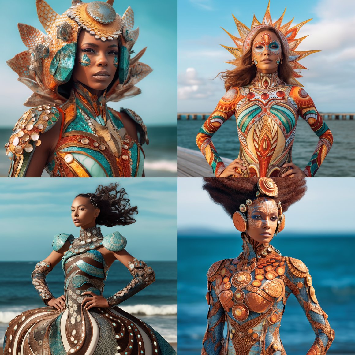 A Stylistic Fusion of Arturo Obegero, Mowalola, and Casey Cadwallader Designs