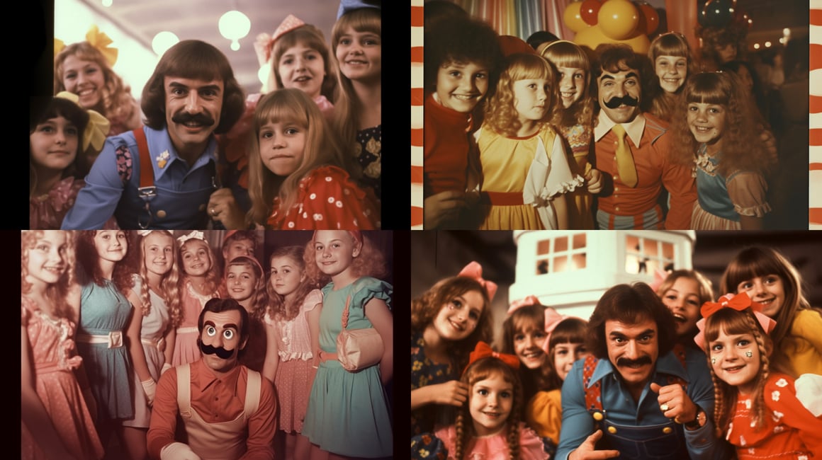 Retro Birthday Party with Pixar-Styled Super Mario