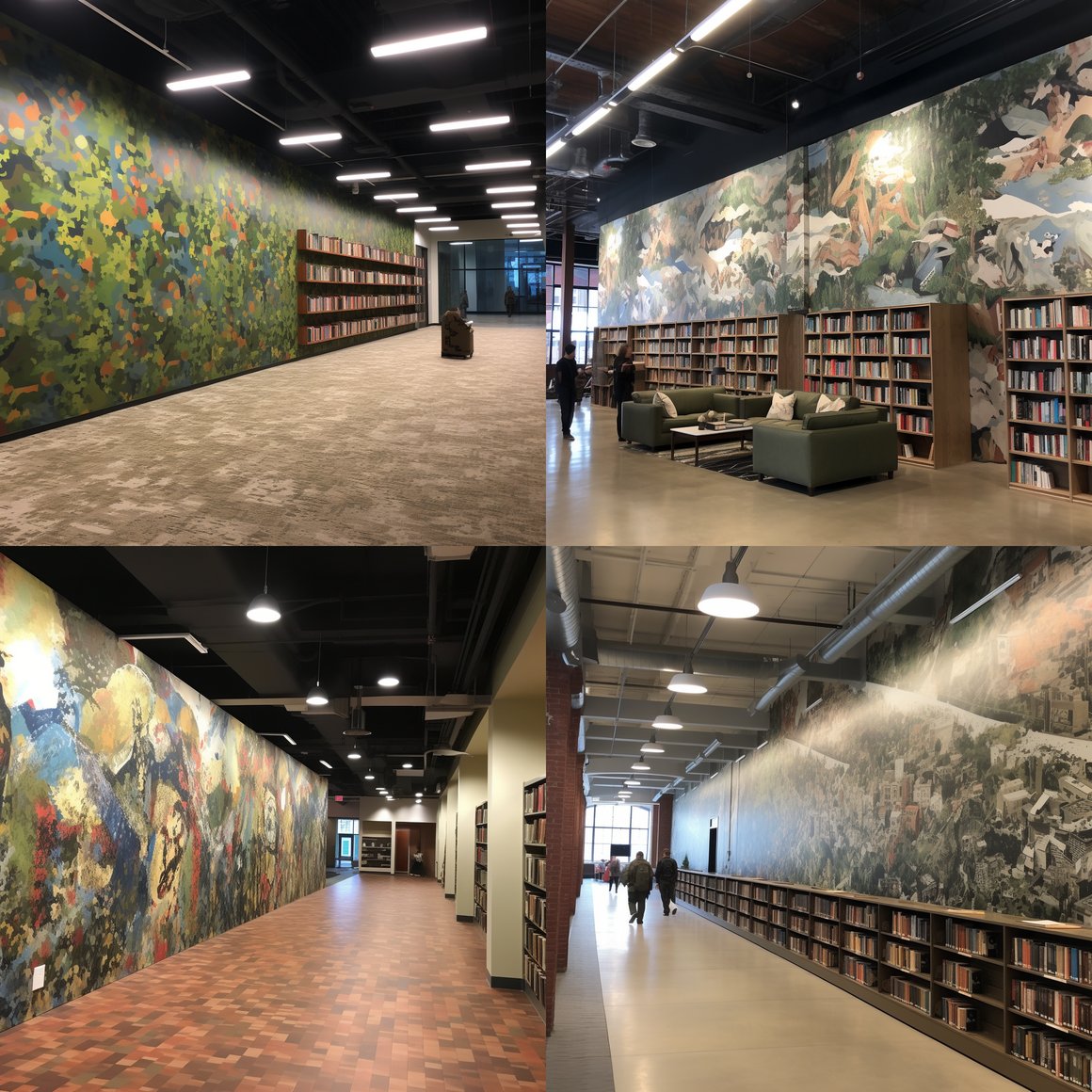 A Unique Blend of Art and Literature at the Modern Public Library