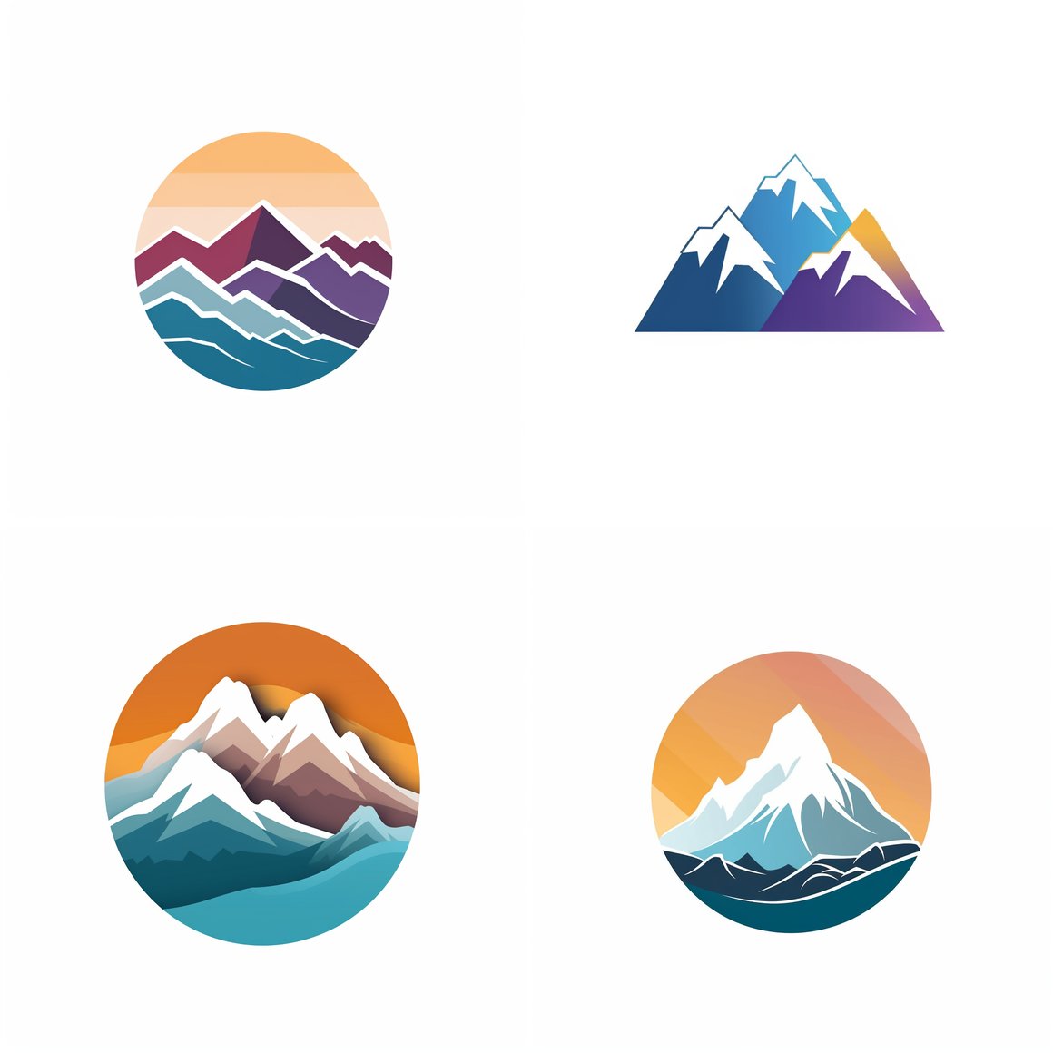 Nature's Embrace: Therapy & Coaching Business Logo Concept