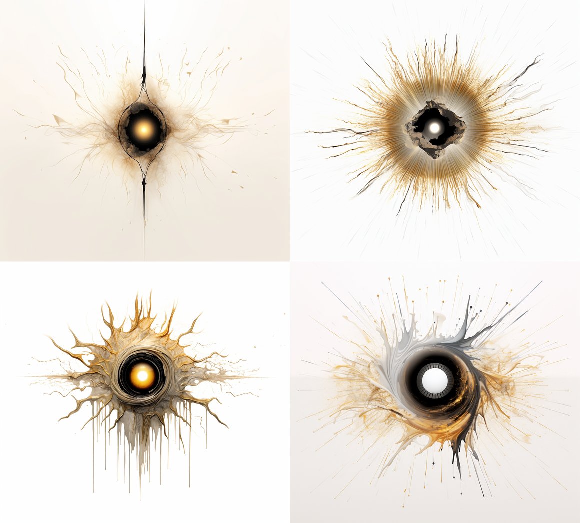 Sun Gaze: A Fusion of Art Nouveau and Digital Exploration