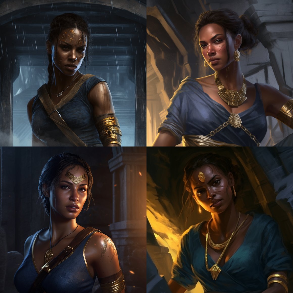 Midnight Escape: Lara Croft Reimagined