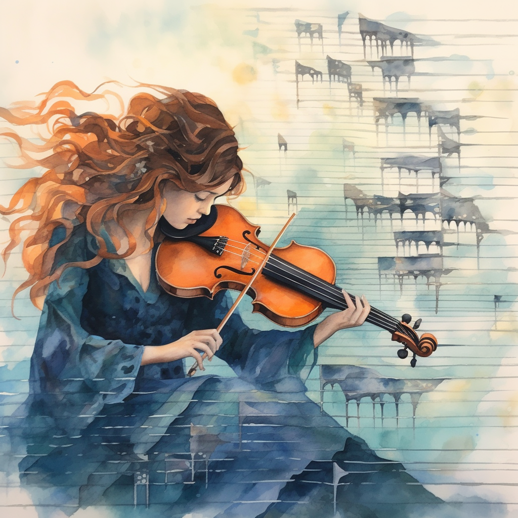 Harmonious Voyage: A Watercolor Journey