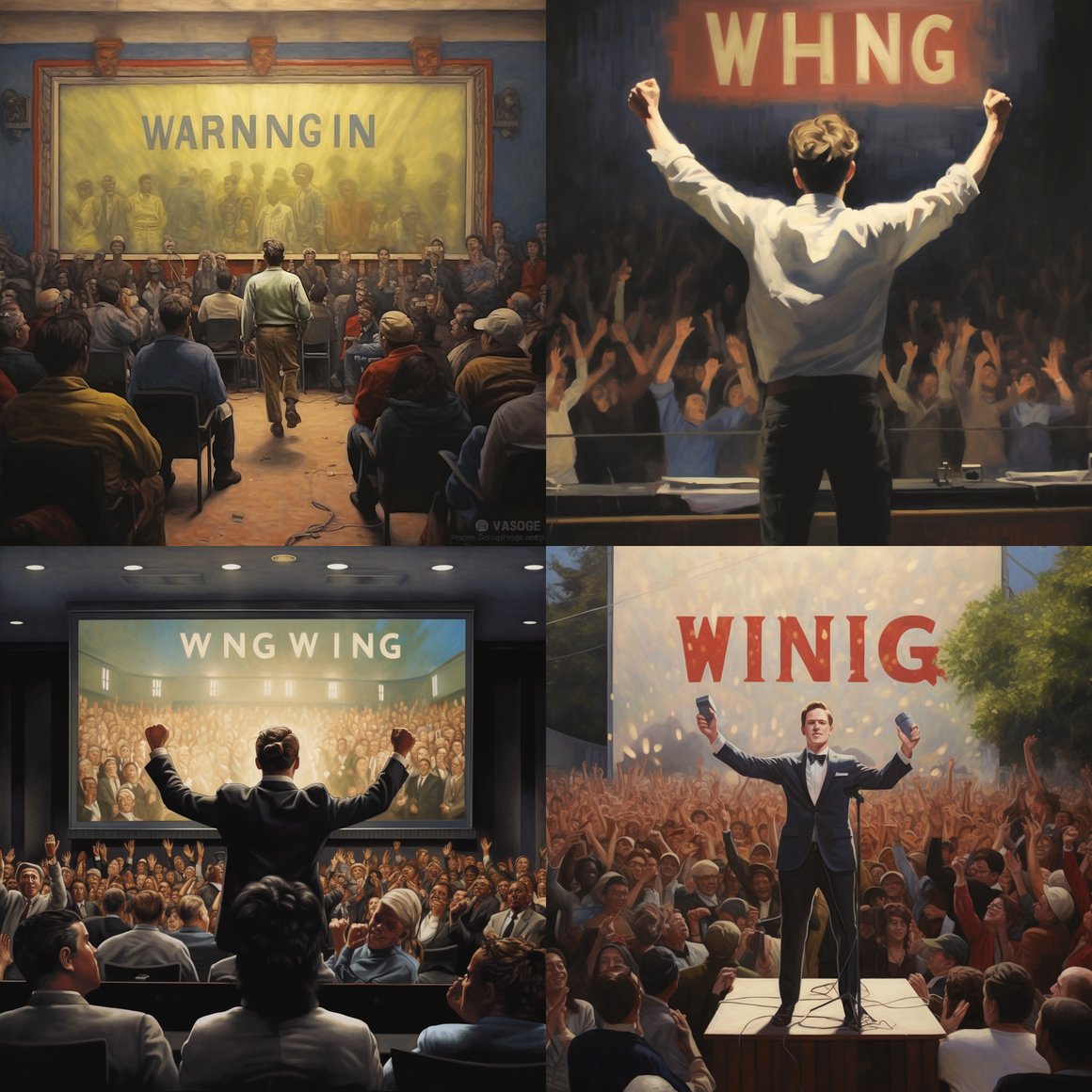 Climax of Victory Speech