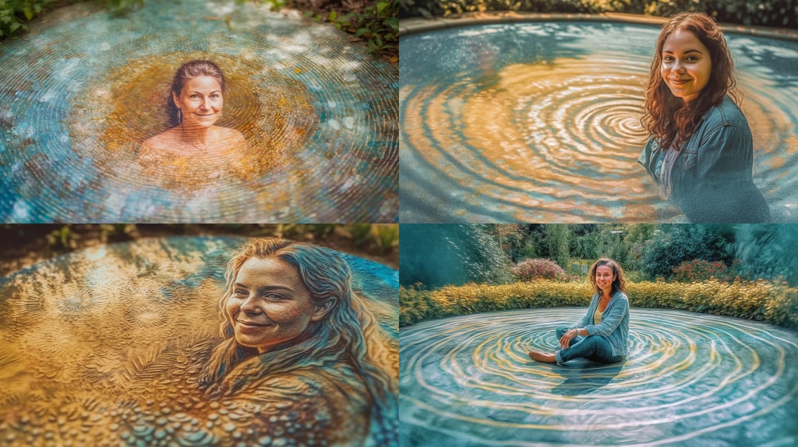 Sublime Serenity: A Mesmerizing Mid-Journey Snapshot