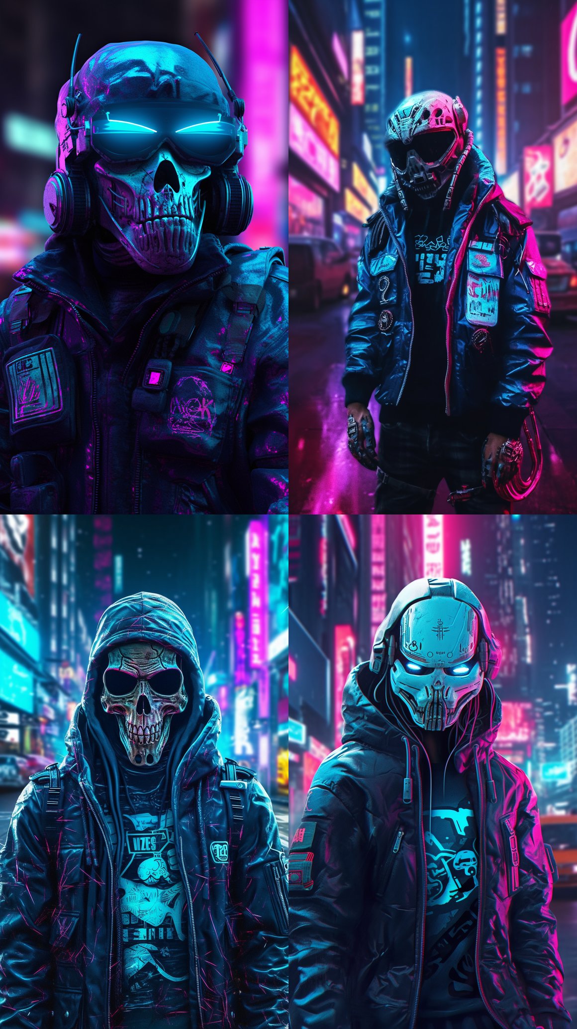 Neon Nights: A Cyberpunk Journey
