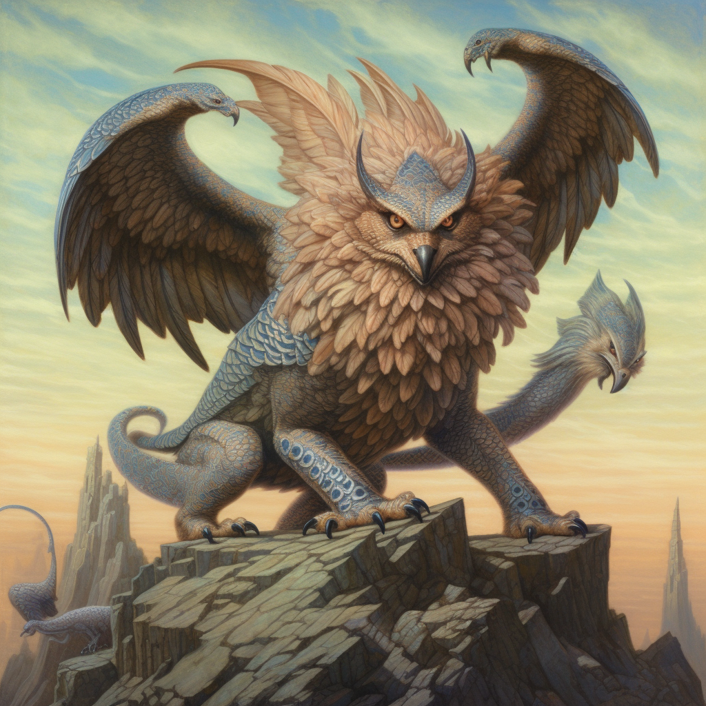 Summit Encounter with the Fantastical Chimera