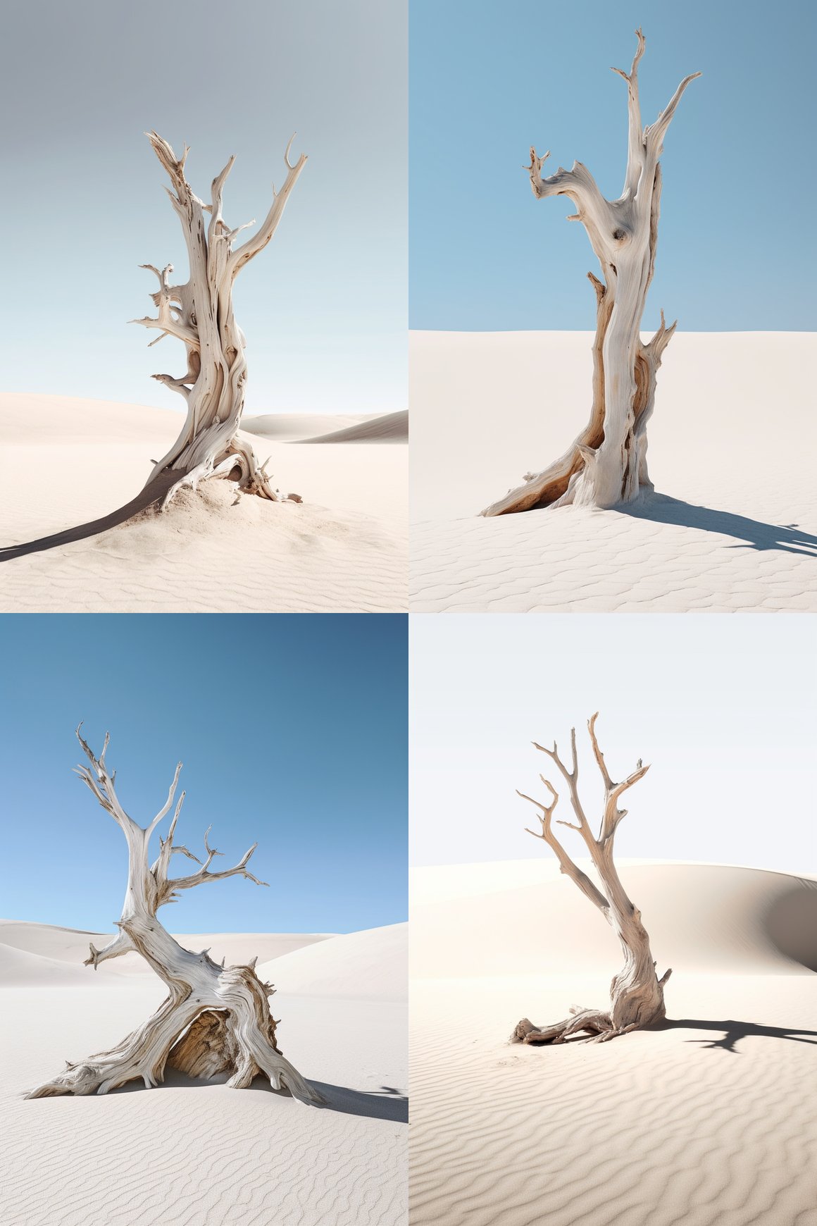 Desolate Beauty: A Driftwood Study in Hyper-realism
