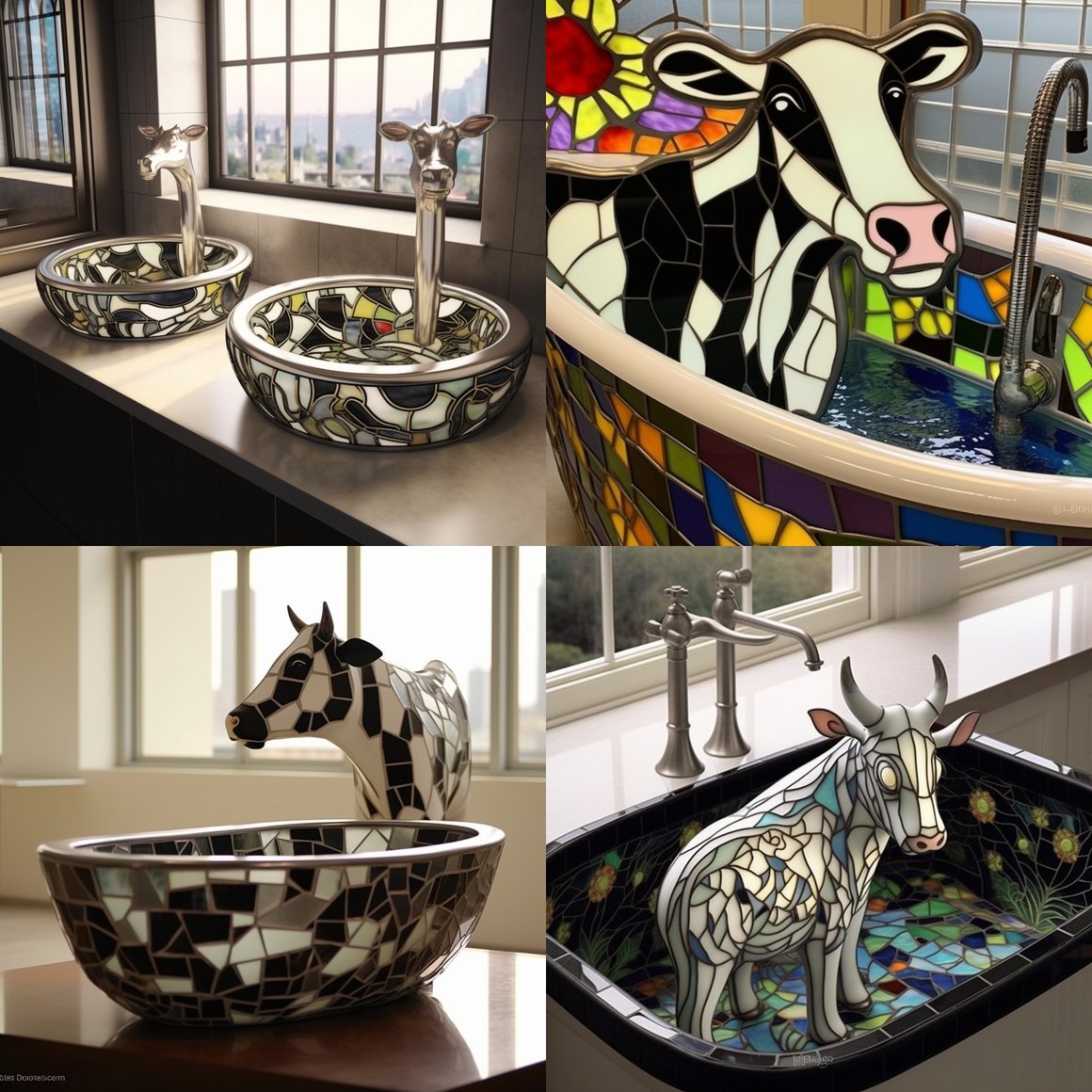 Mid-Transit Revelation: The Sunken Mosaic Bovine
