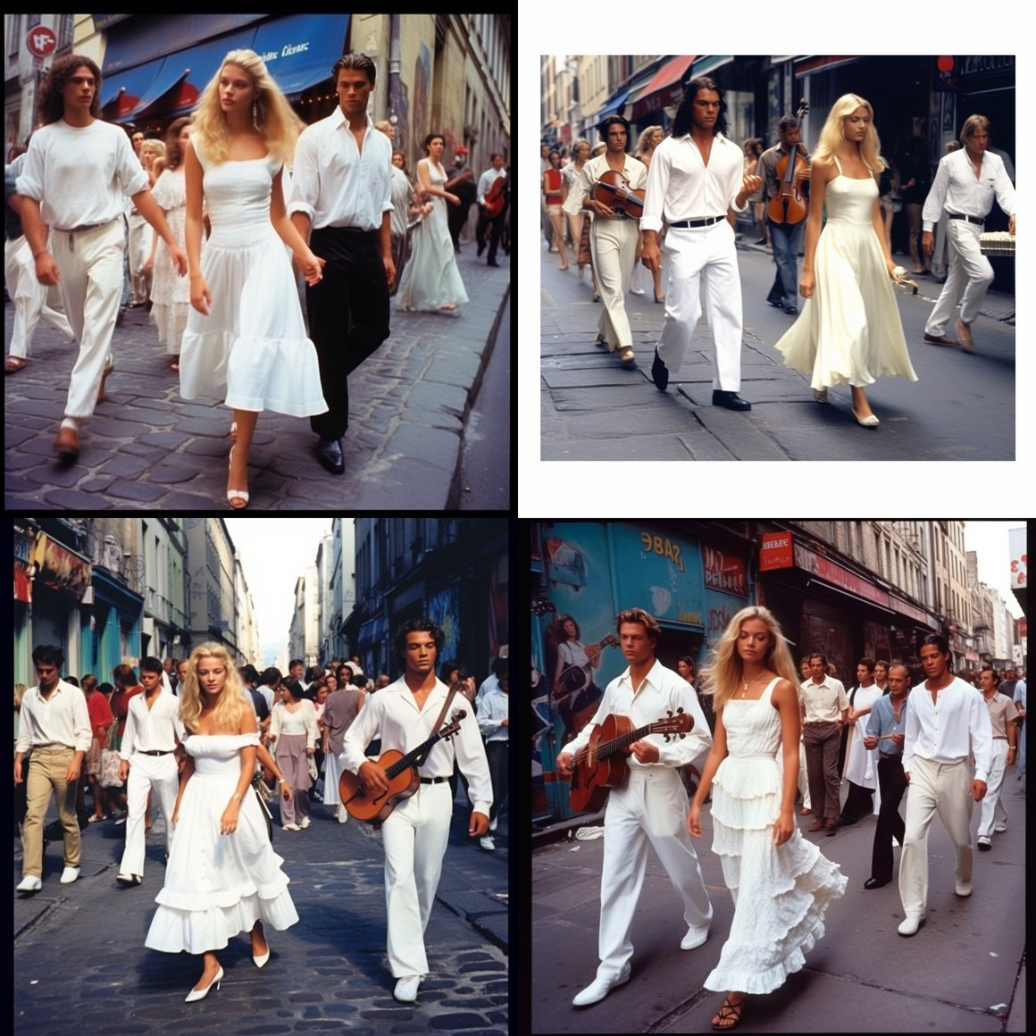 Chic Stroll: Frida Aasen in 90s Paris
