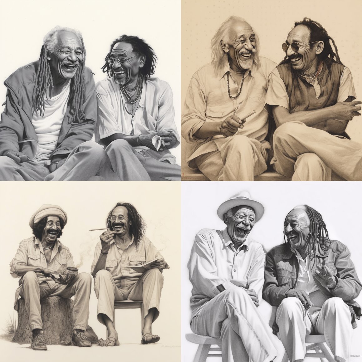 Harmonious Laughter: A Unity Between Gandhi and Marley