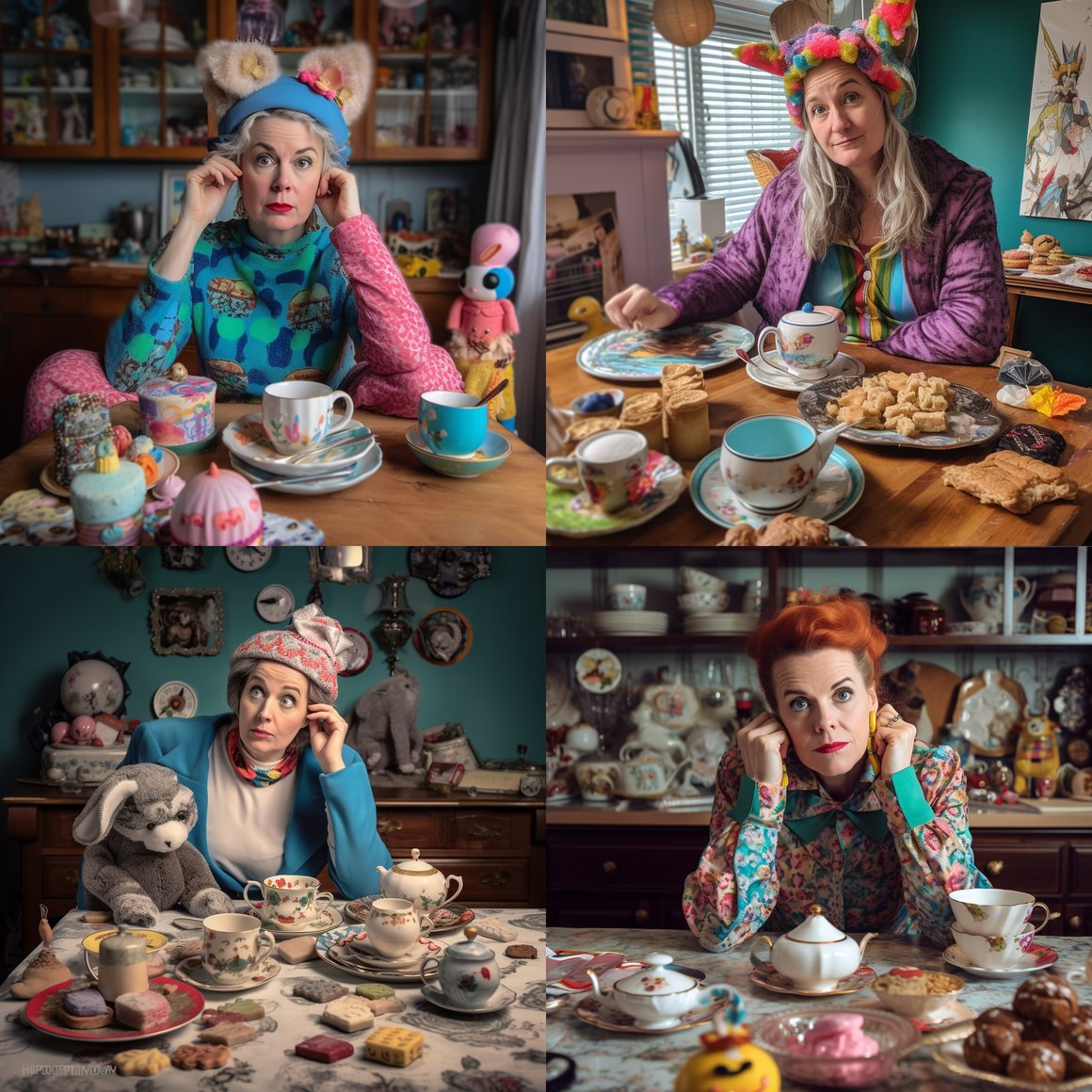 A Tea Party with Intrigue: An Unusual Encounter