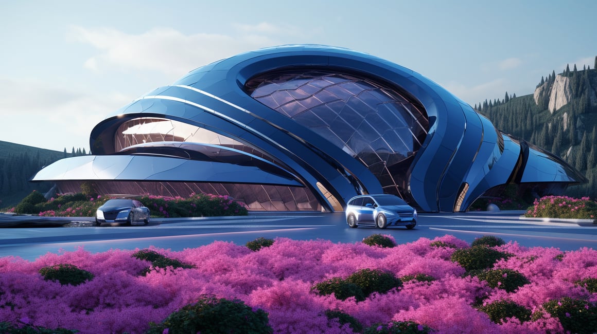 A Mid-Journey Glance into Futuristic Black Panther