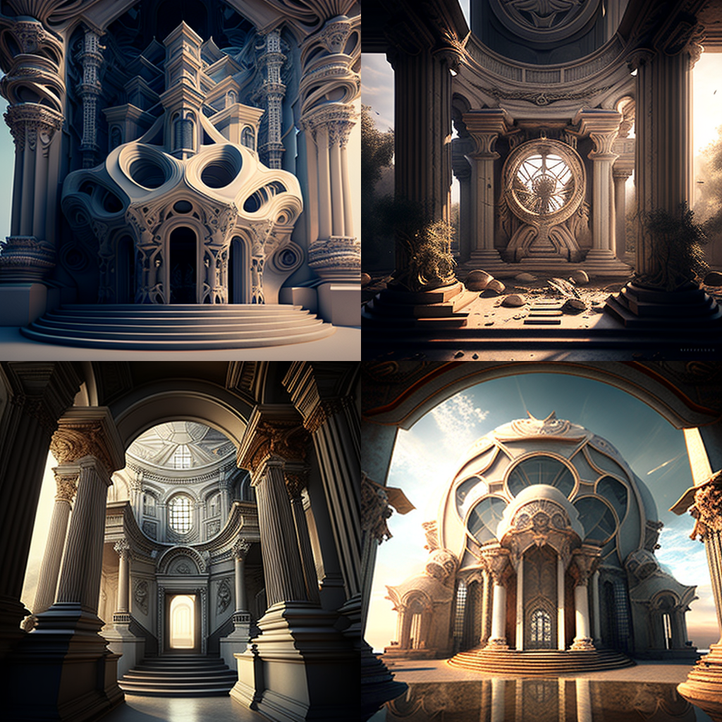 Detailed 4K Virtual Tour: God of Delicacies Temple