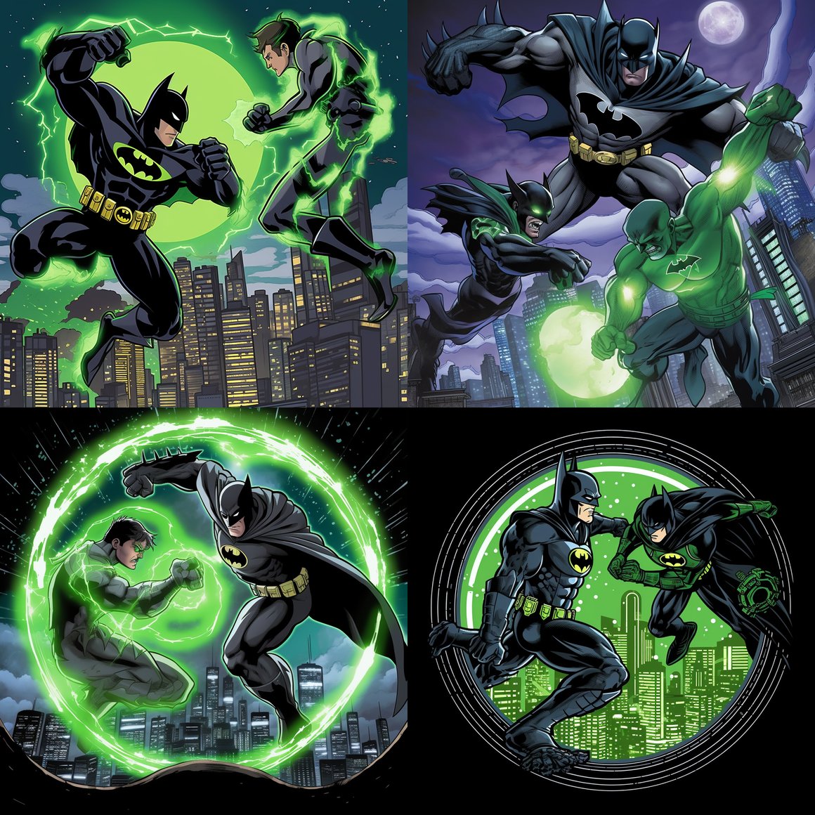 Clash of Heroes: Batman vs Ben 10 at Gotham Tower